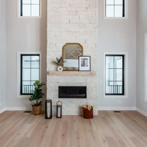 Vantage30 White Elm Fireplace