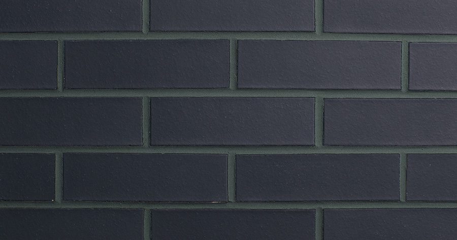 glen-gery black klaycoat brick with black mortar or grout from i-xl building products