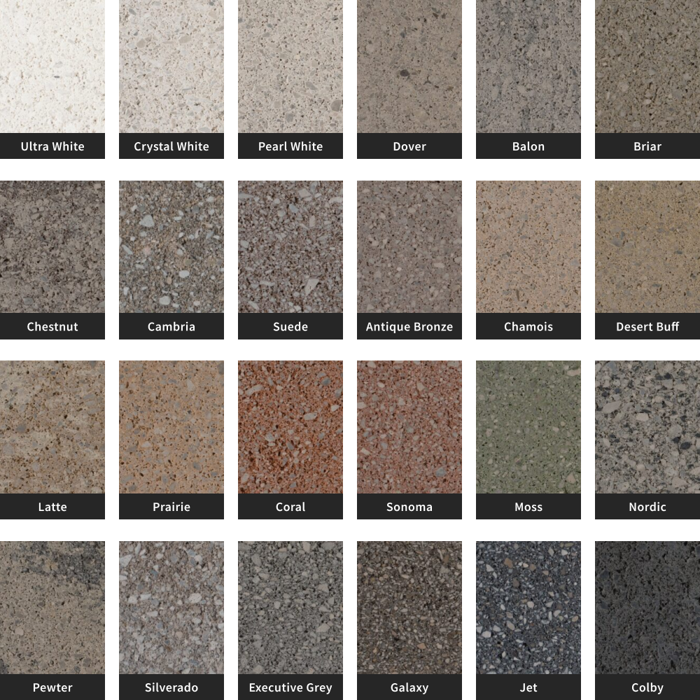 Shouldice Stone Dimensional Stone Colour Swatches
